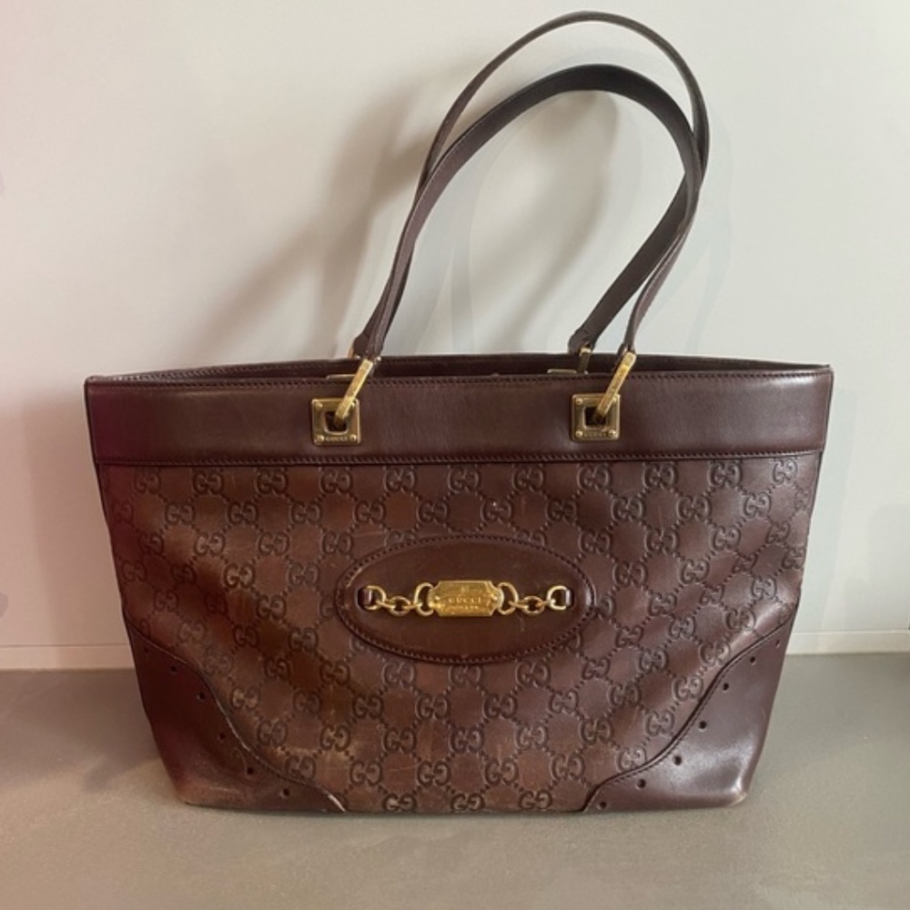 Gucci Medium Guccissima Punch Tote